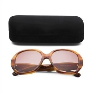 Gucci Havana Oval Sunglasses